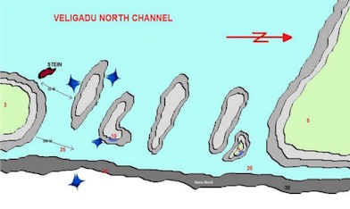 Veligandhoo North Channel